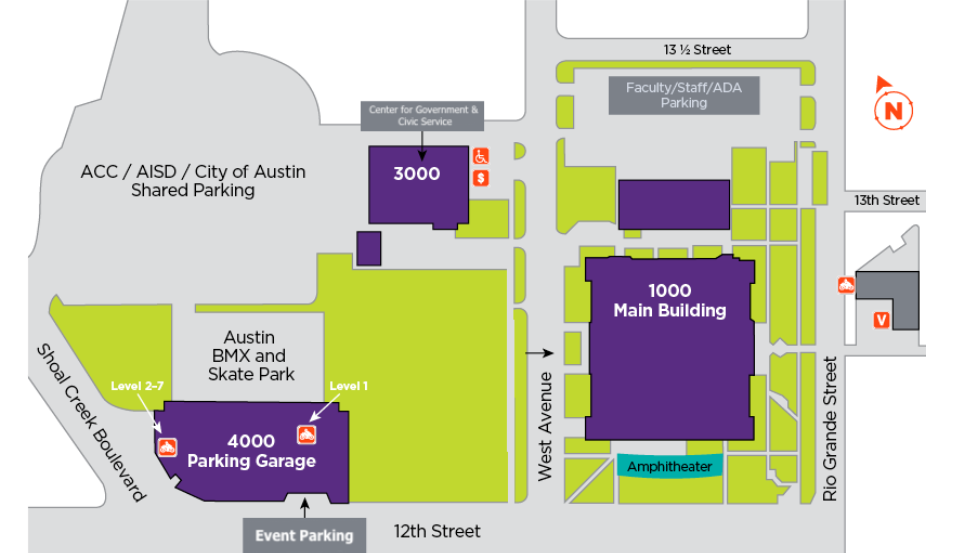 ACC Rio Grande Campus Map